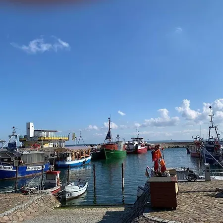 Апартаменты Ein-steinwurf-zum-ostseestrand-ferienwohnung-martha-mit-terrasse